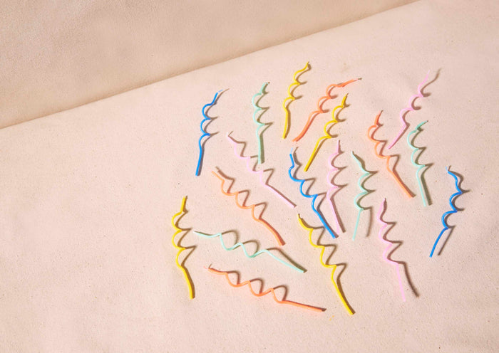 Swirly Candles - Multi