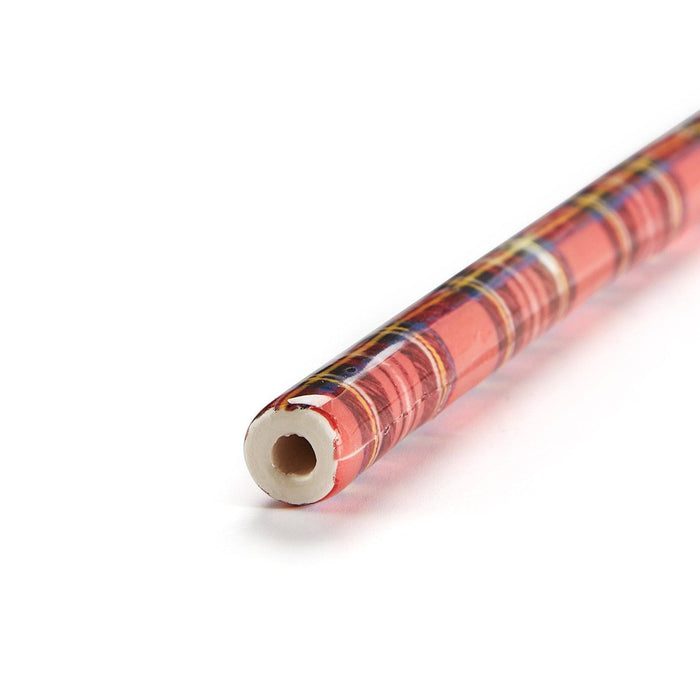Tartan Ceramic Straw