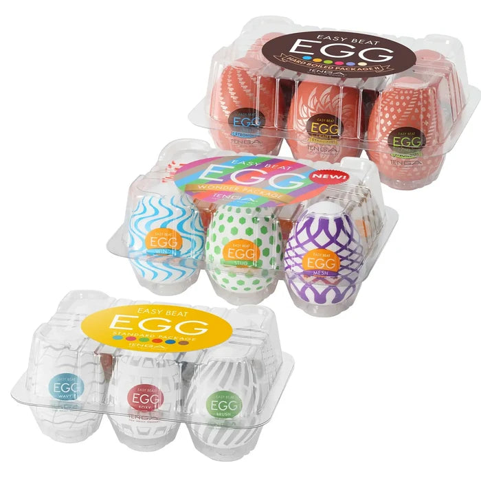 Egg Disposable Masturbators 6 - Pack - Masturbator