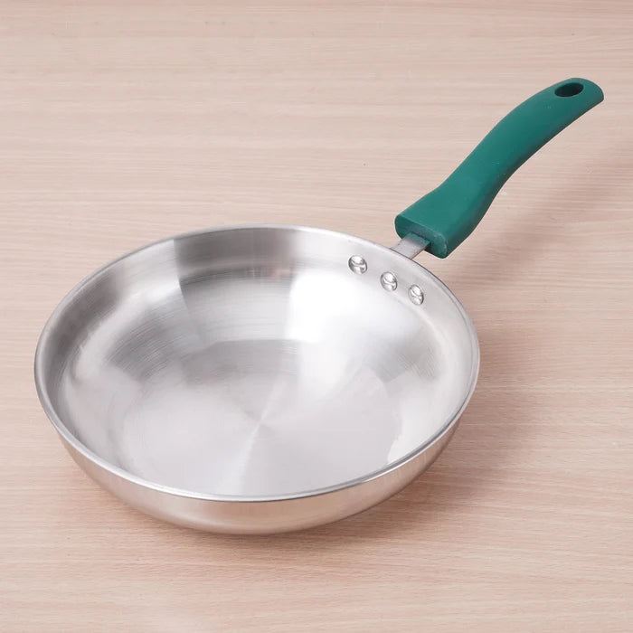 Tri-Steel Stainless Steel Frying Pan/Skillet 1.2/1.5L, Premium Quality, Tri-ply (3 Layer) Bottom, Soft-touch Handle, 100% Toxin-free, Non-stick, Induction & Gas