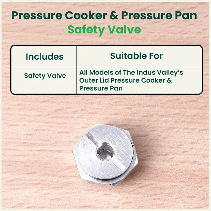 Triply Outer Lid Pressure Cooker Safety Valve