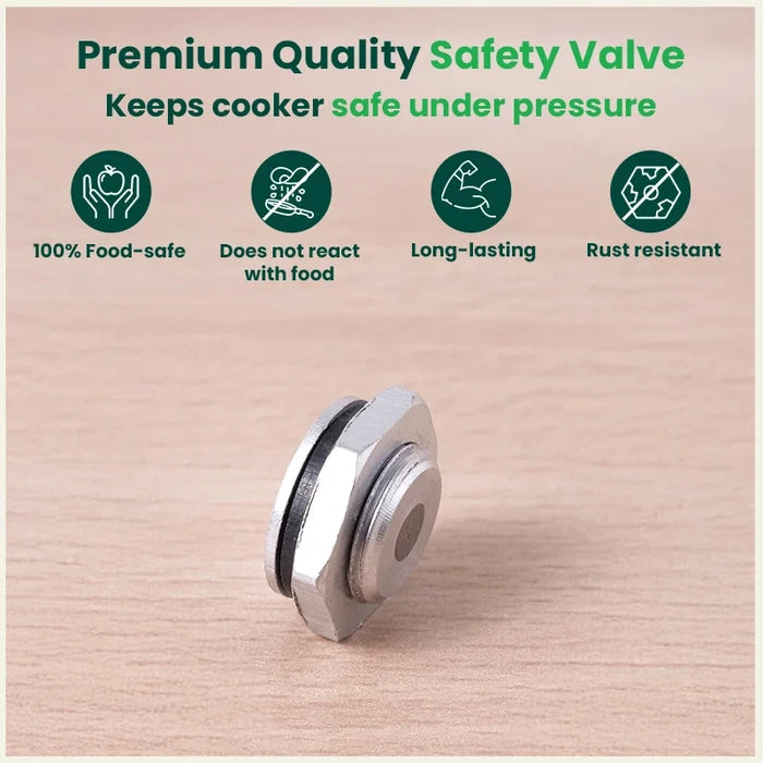Triply Outer Lid Pressure Cooker Safety Valve