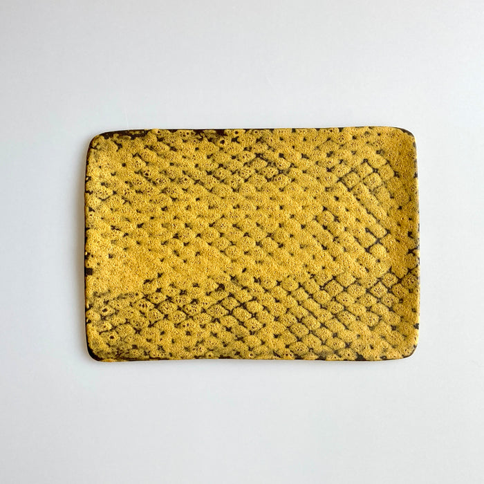 Turmeric Medium Rectangular Serving Tray
