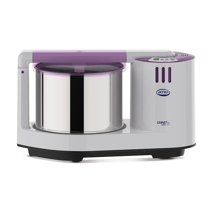 Ultra Grind+ Gold T 2L table top wet grinder in Fortune White front view