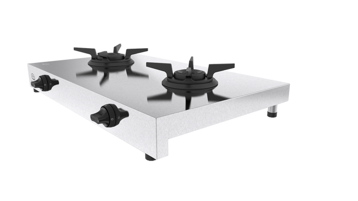 Spacious Design of Ultra Optiflame Gas Stove
