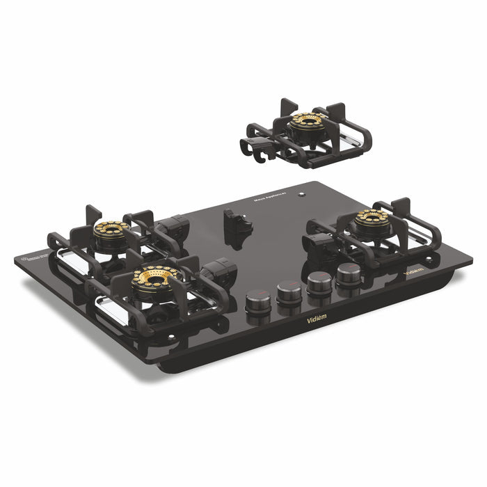 Stable Cooking with Vidiem Vogue V1 4-Burner Gas Cooktop