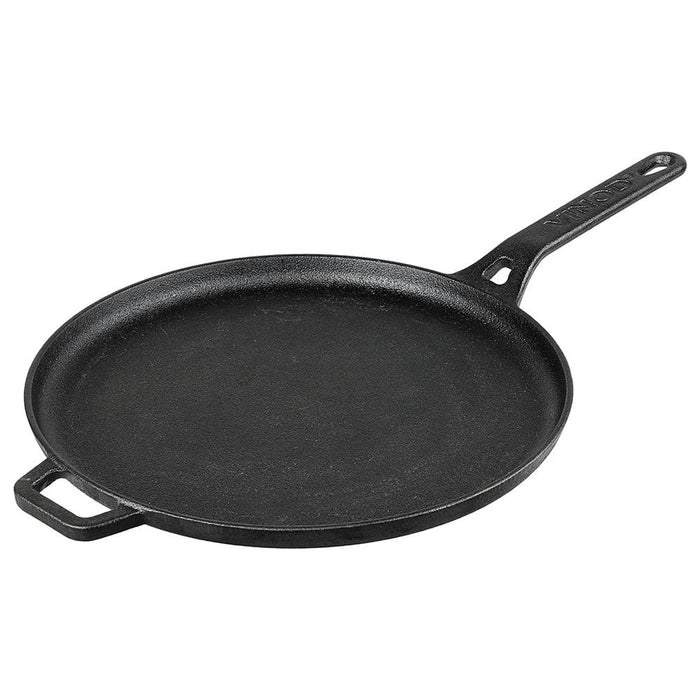 Vinod Legacy Pre - Seasoned Cast Iron Dosa Tawa - 28 Cm - KITCHEN MART