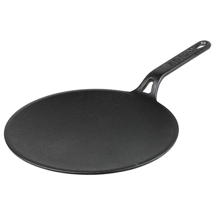 Vinod Legacy Pre - Seasoned Cast Iron Tawa - 26 Cm - KITCHEN MART