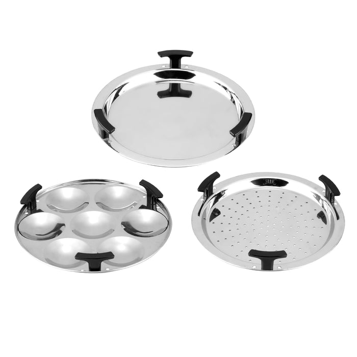 Vinod Platinum 4 litre 26 cm stainless steel idli dhokla steamer