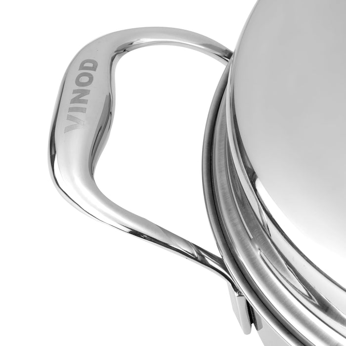 Stainless steel Vinod multi kadai steaming soft idlis and dhokla