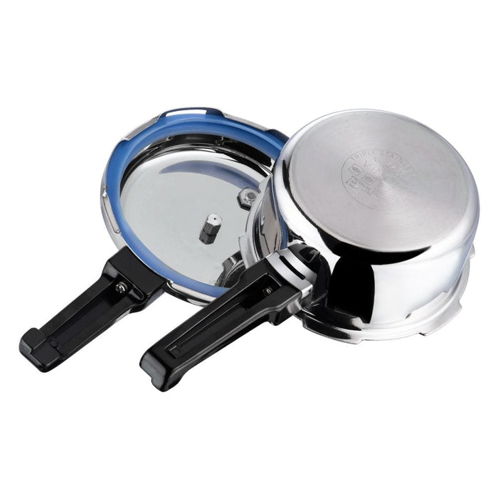 Vinod Platinum Triply Stainless Steel Pressure Cooker - KITCHEN MART