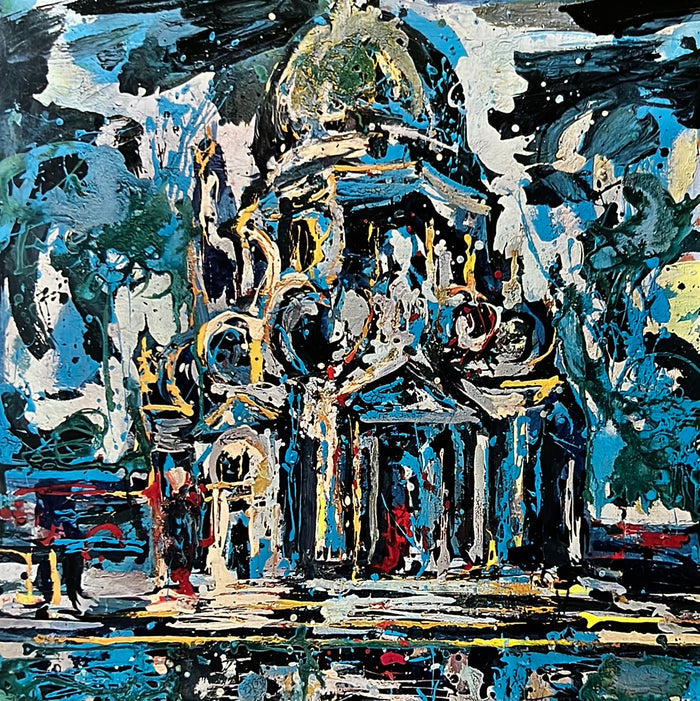 Vintage 1962 Mario Carletti "The Church 'Madonna della Salute' Venice" Art Print