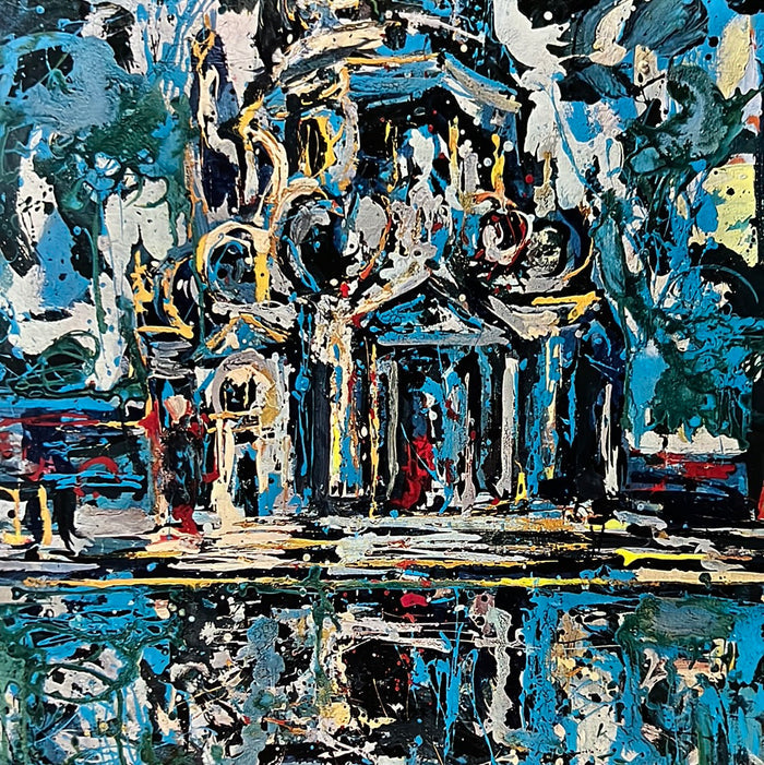 Vintage 1962 Mario Carletti "The Church 'Madonna della Salute' Venice" Art Print