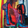 Vintage 1962 Maurice Estève "The Sculptor" Art Print