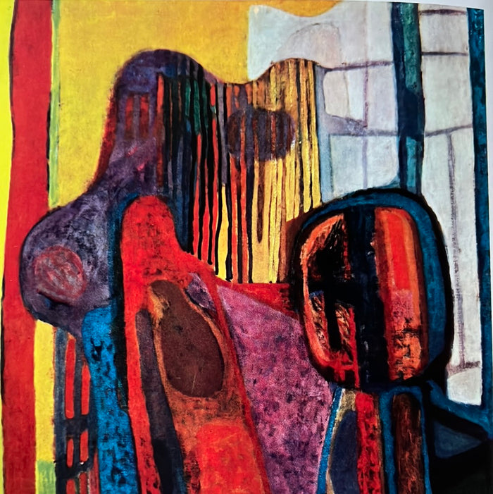 Vintage 1962 Maurice Estève "The Sculptor" Art Print