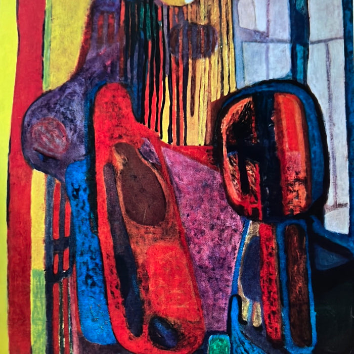 Vintage 1962 Maurice Estève "The Sculptor" Art Print