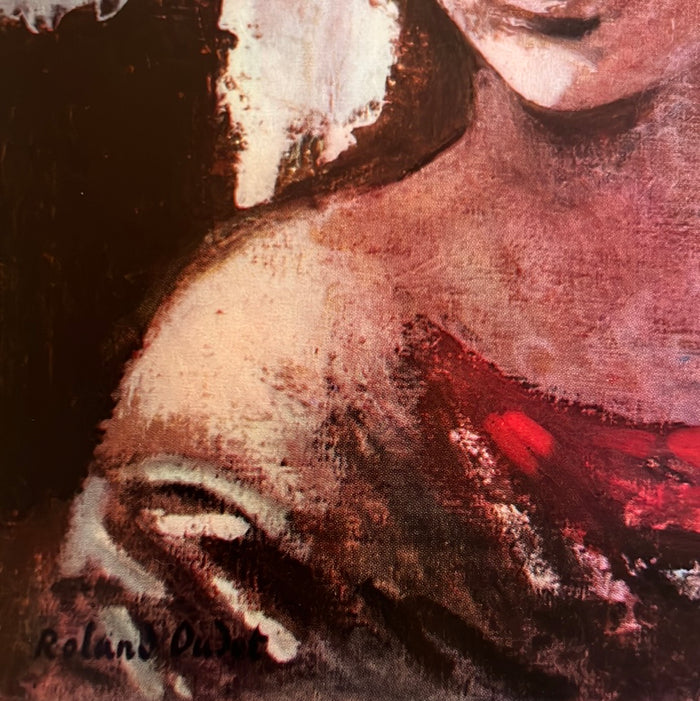 Vintage 1962 Roland Oudot "Nocturne" Portrait Art Print