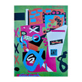Vintage 1962 Stuart Davis "Composition" Art Print