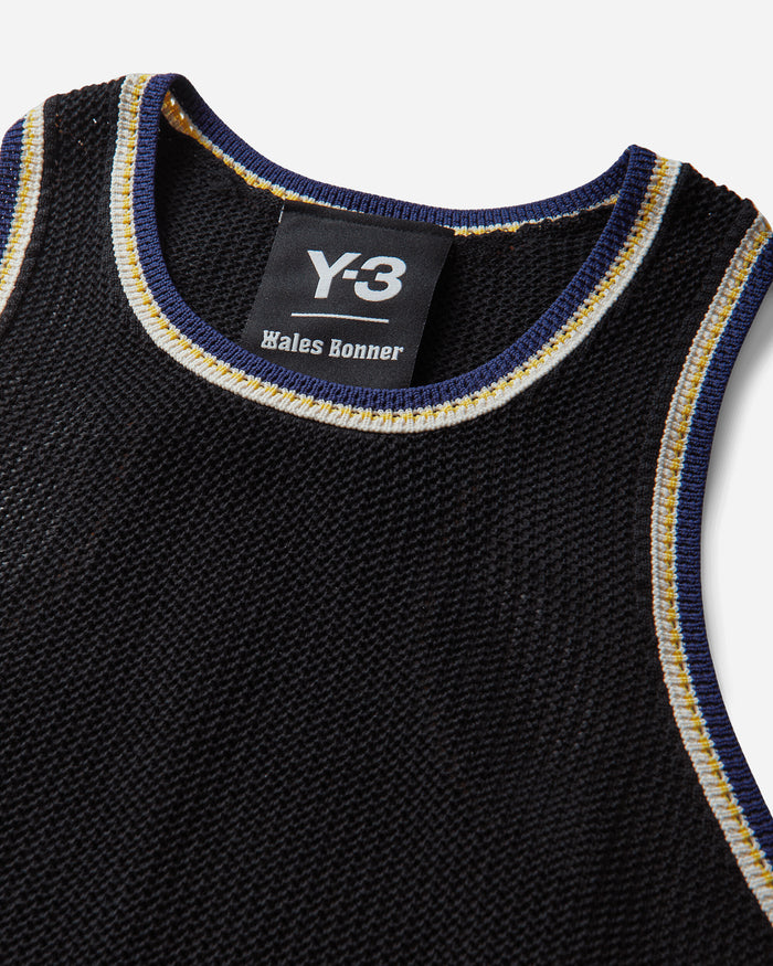 adidas Wmns Wales Bonner W Y3 Kn Tank Black T-Shirts Top KS3978