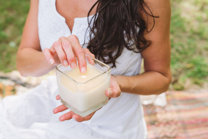 Warm Tobacco & Coriander: 2-in-1 Soy Lotion Candle