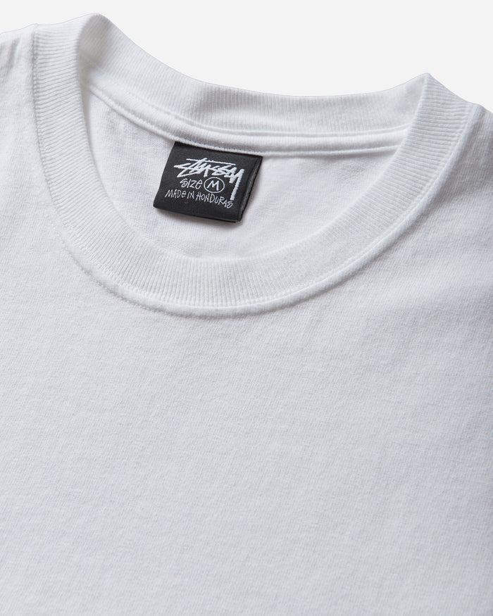 Stüssy Wave Oval Tee White T-Shirts Shortsleeve 1905181SJ 1201