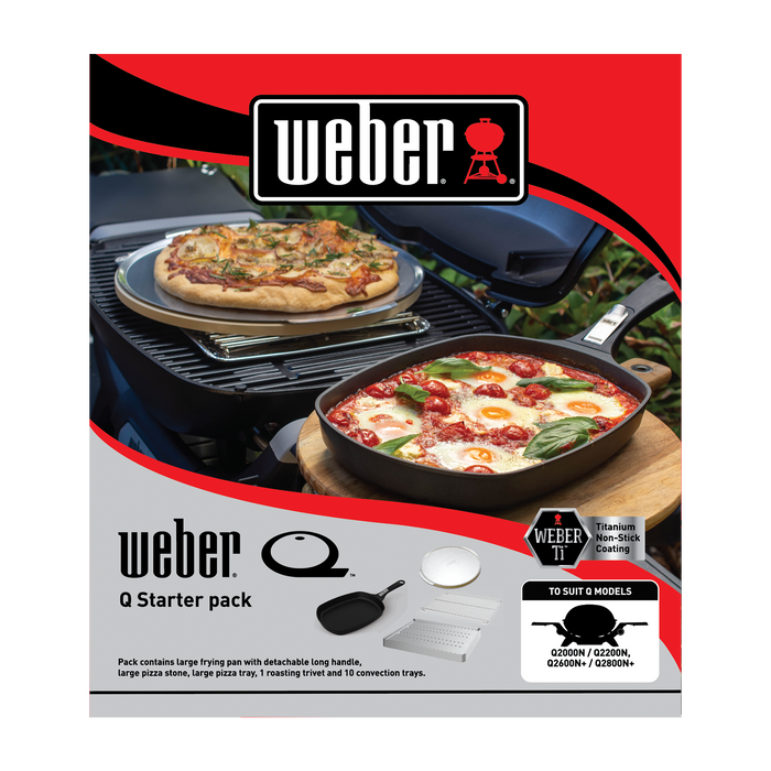 Weber® Q® (G3) BBQ Starter Pack - 14 Piece