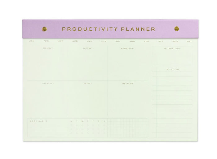 Weekly Post Bound Notepad