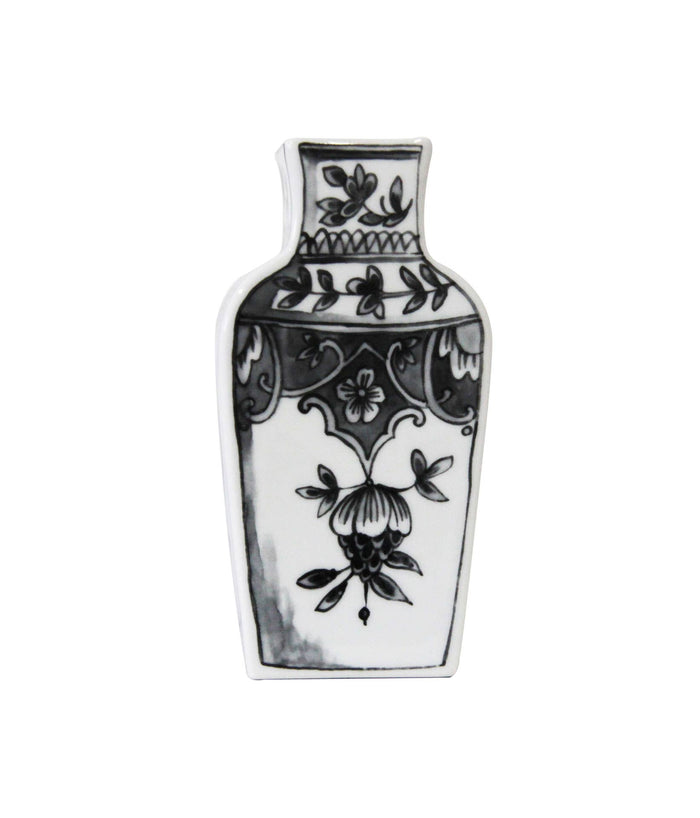 Well Versed - Gray - 7" Small Vase