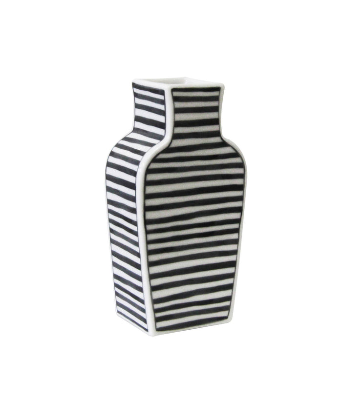 Well Versed - Gray - 7" Small Vase