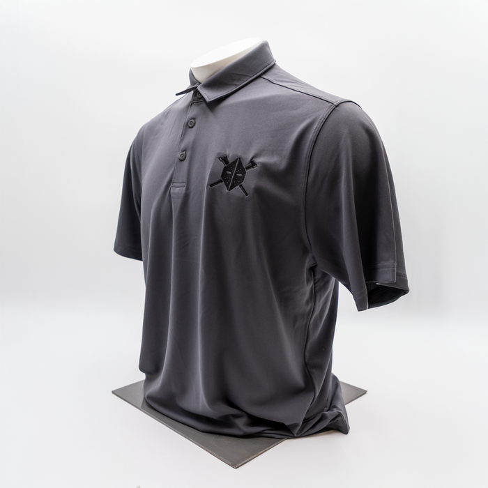 Wheeling Nailers UA Gray Polo