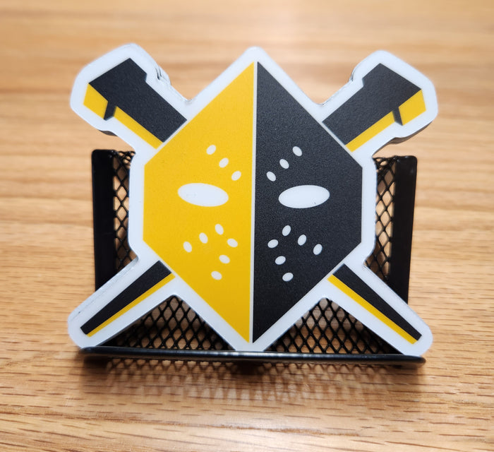 Wheeling Nailers Yellow Mask Logo Magnet