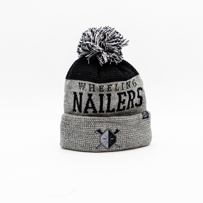Wheeling Nailers Zephyr Silver Beanie