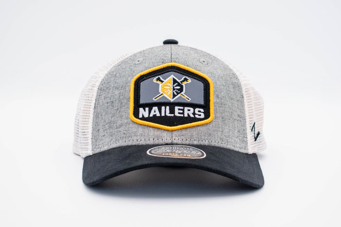Wheeling Nailers Zephyr Suit Trucker Hat