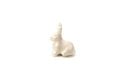 White Ceramic Rabbit Knob