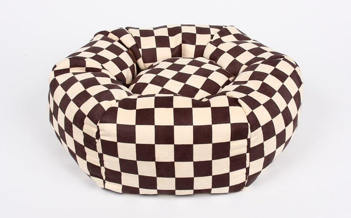 Windsor Check Round Bed