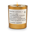Winter Social Candle