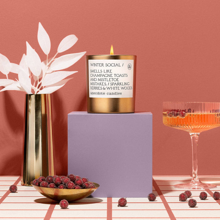Winter Social Candle