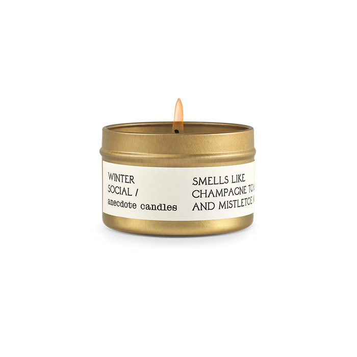 Winter Social Candle