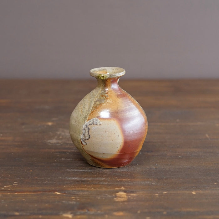 Wood Fired Bottle Vase #LR73A
