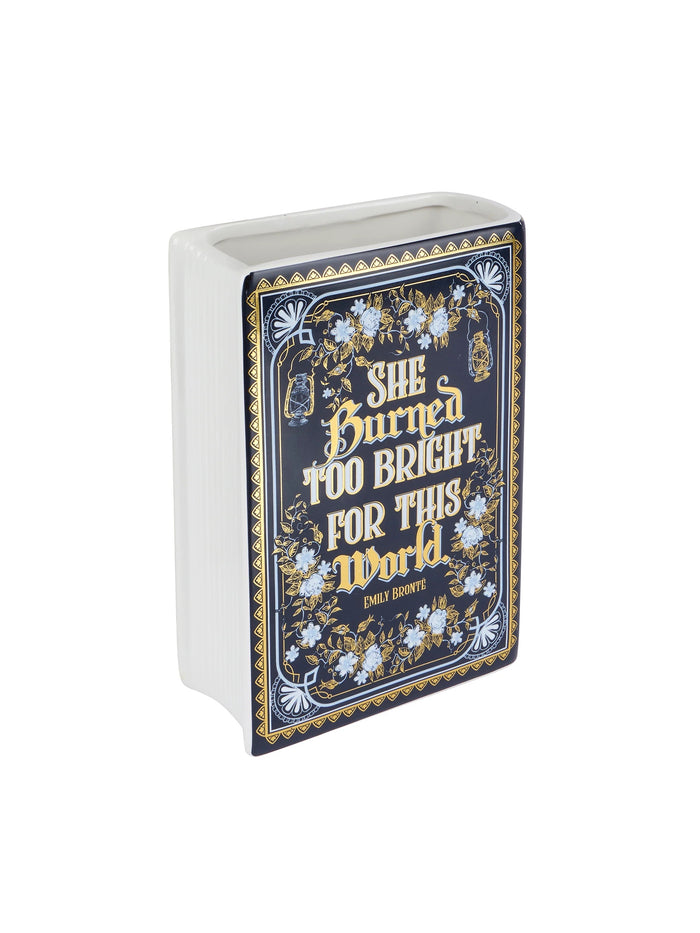 Wuthering Heights Book Vase