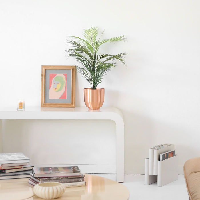 Spun Copper Planter | Yield Copper Planter | MPLS Plants | Golden Rule Gallery | Excelsior, MN