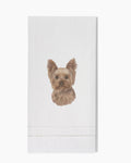 Yorkshire Terrier Linen Hand Towel