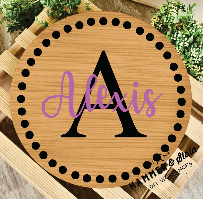 Round Pearl initial