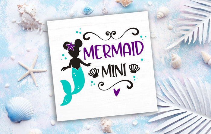 Mermaid Mini 12" Square