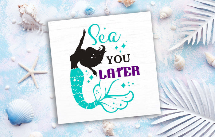 Sea You Later 12" Square