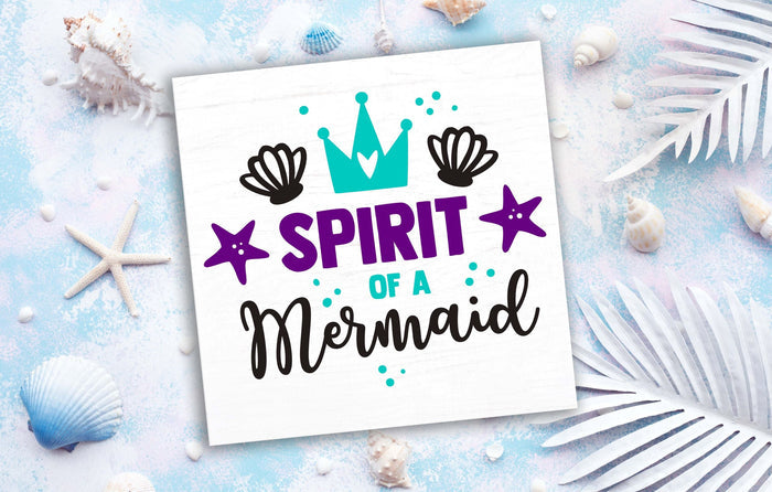 Spirit of a Mermaid 12" Square