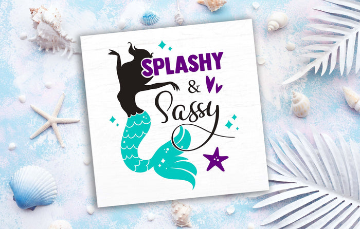 Splashy & Sassy 12" Square
