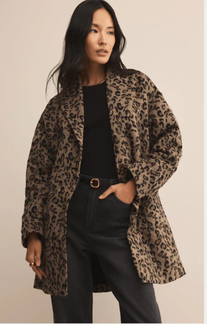 Z Supply-Lennon Animal Coat