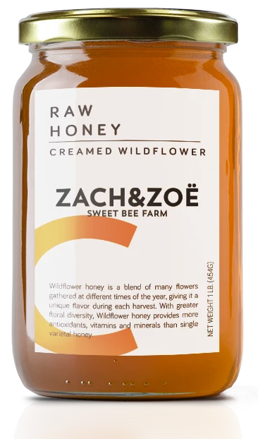 Zach & Zoe Wildflower Honey